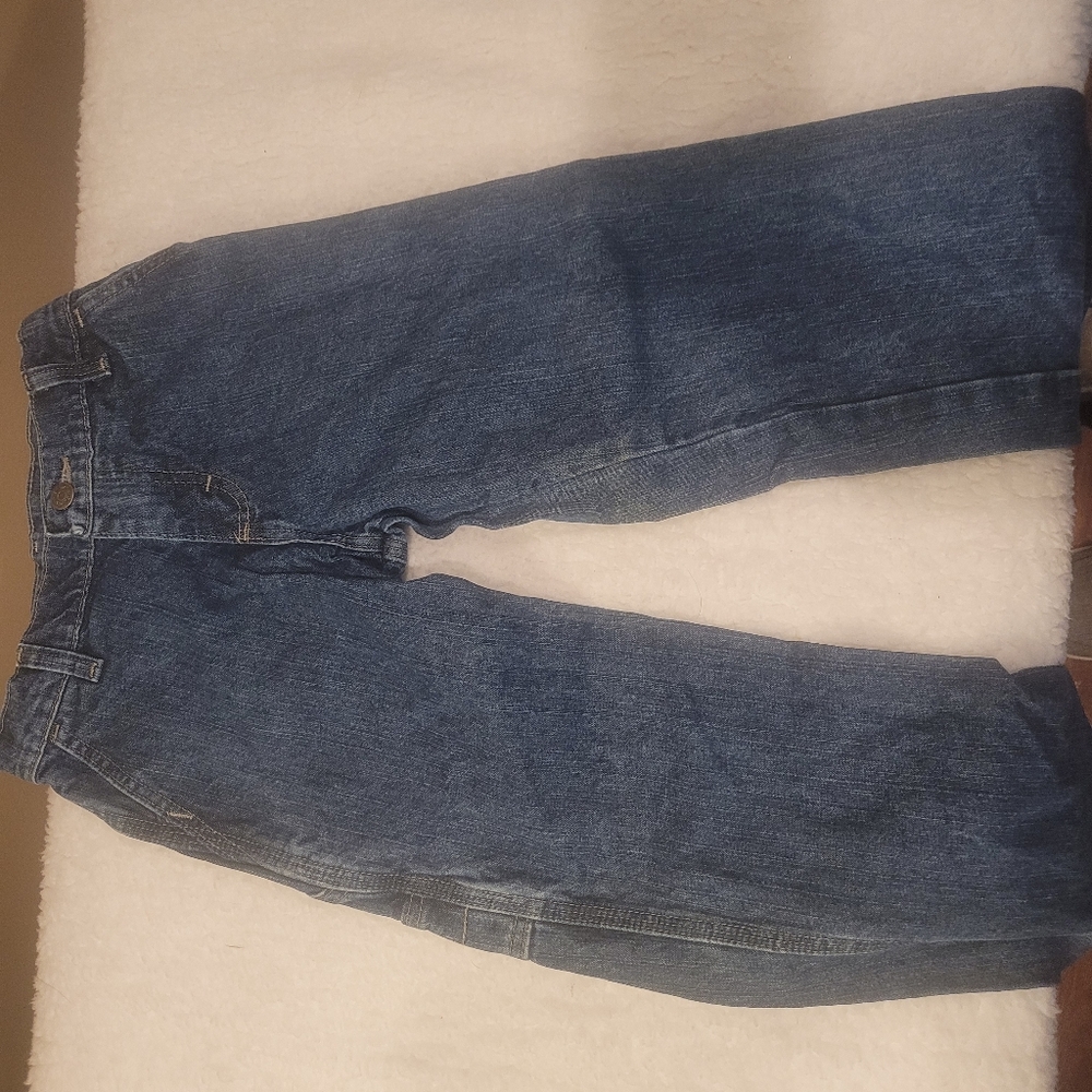 Wrangler Boys Slim Blue Jeans